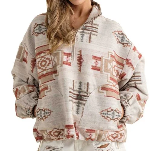 Aztec Jacquard 1/4 Zip