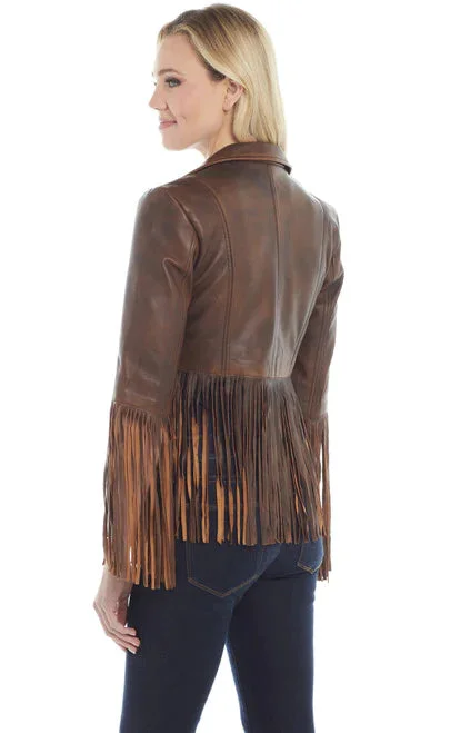 Cripple Creek Fringe Leather Jacket