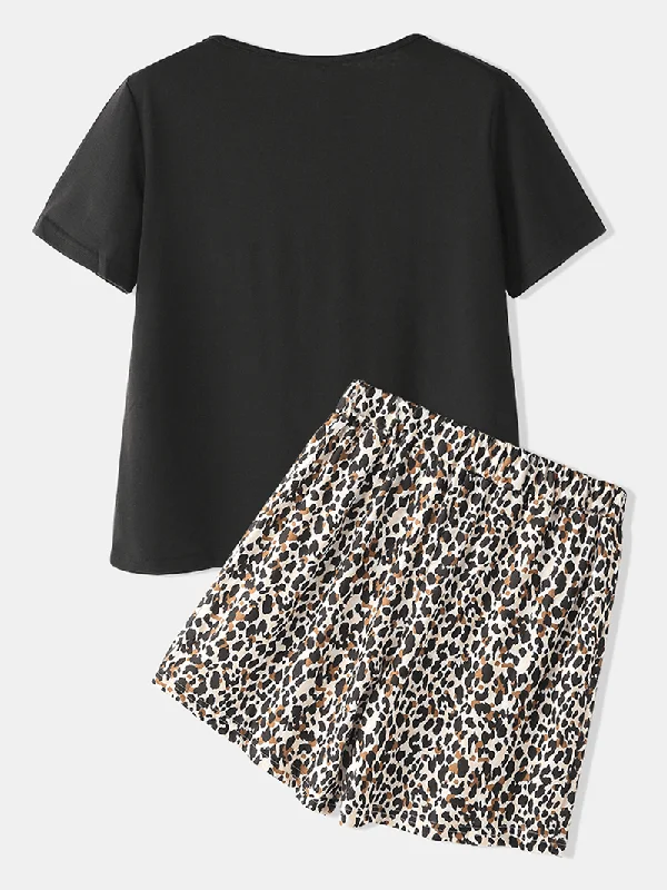 leopard-print-pajamas-set-two-pieces-o-neck-short-sleeve-women-outwork-loungewear