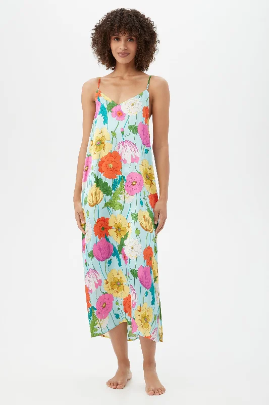 SUNNY BLOSSOM MAXI CHEMISE NIGHTGOWN