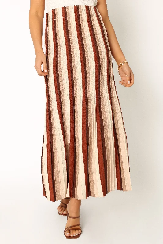 Jordie Knit Skirt - Neutral