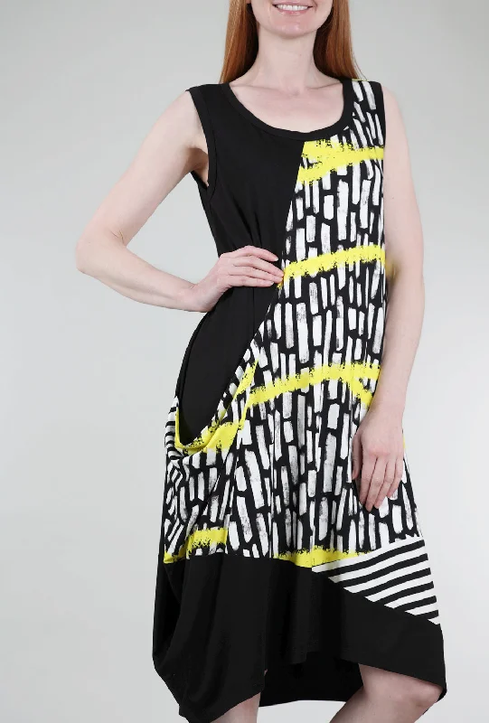 alembika-star-dress-13347-star-dress-black-yellow