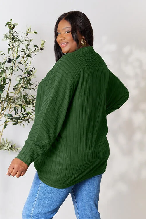 basic-bae-full-size-ribbed-cocoon-cardigan