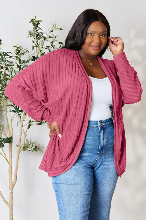 basic-bae-full-size-ribbed-cocoon-cardigan