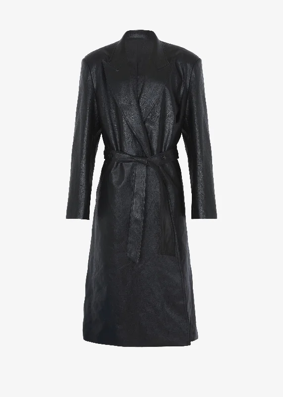 connie-faux-leather-belted-trench-coat-black