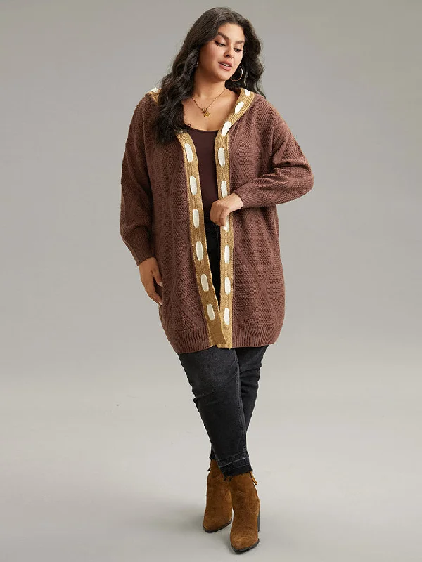 contrast-hooded-tunic-open-front-cardigan