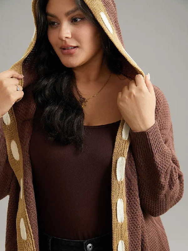 contrast-hooded-tunic-open-front-cardigan