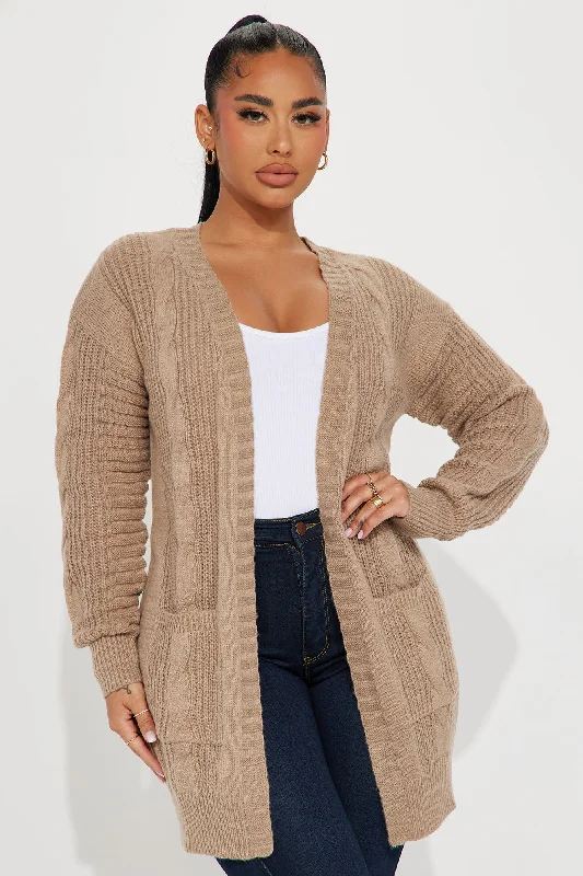 Cressida Cardigan - Taupe