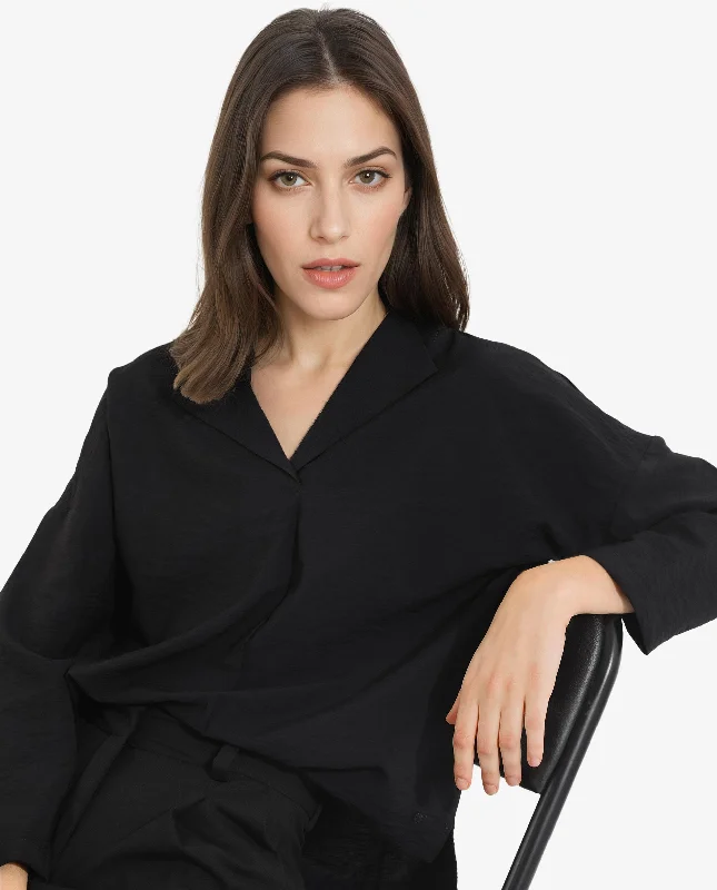 drap-womens-top-black