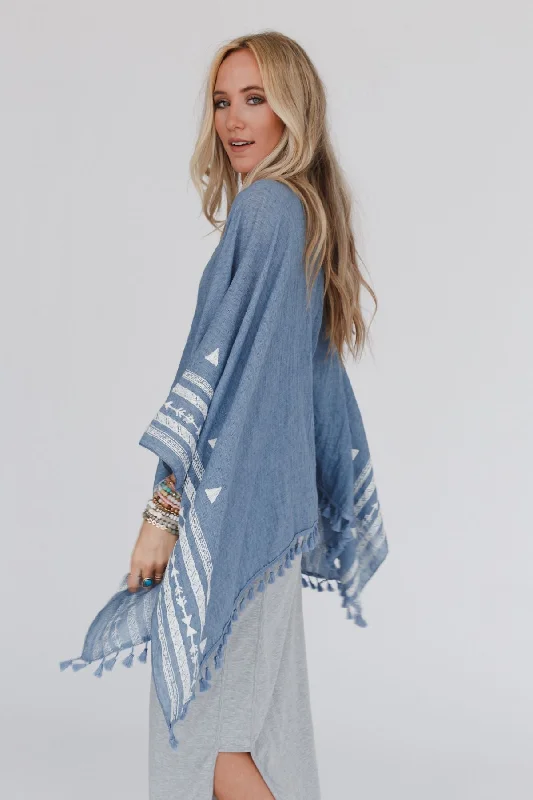 fallon-embroidered-sleeve-tassel-poncho-blue