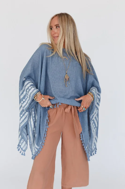 fallon-embroidered-sleeve-tassel-poncho-blue