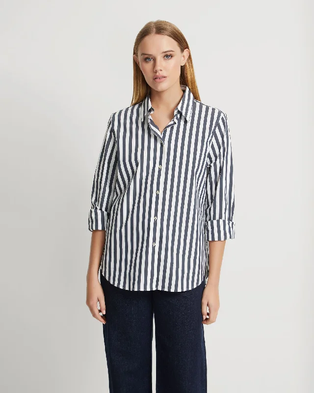 gaby-cotton-stretch-stripe-shirt