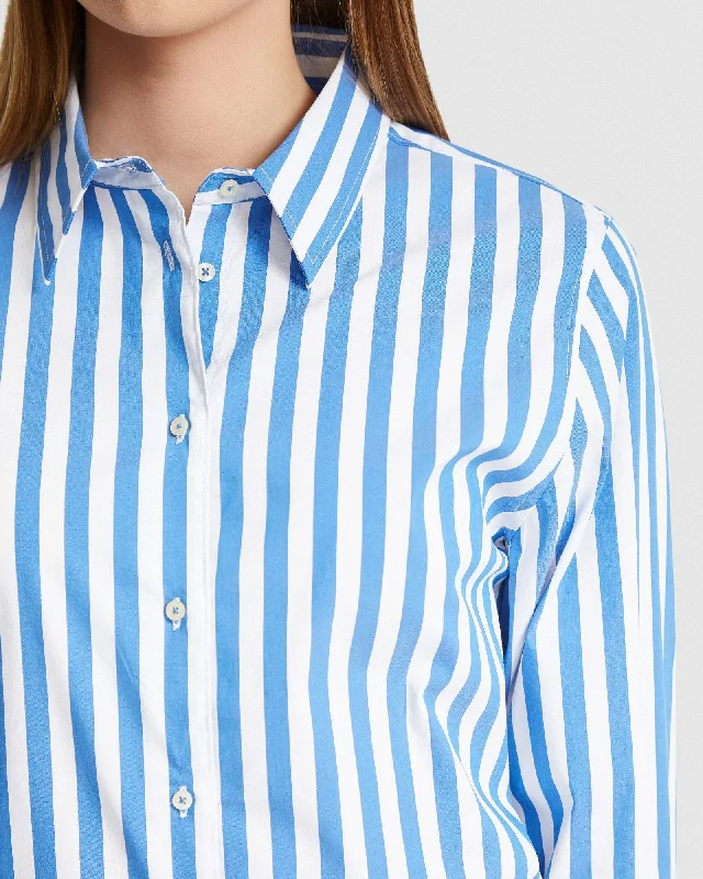 gaby-cotton-stretch-stripe-shirt