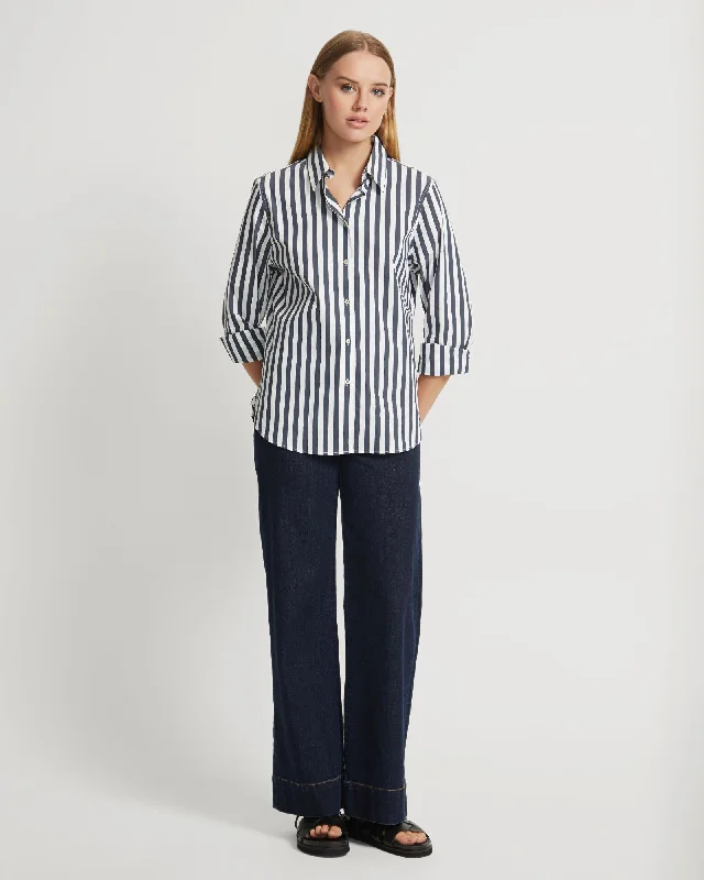 gaby-cotton-stretch-stripe-shirt