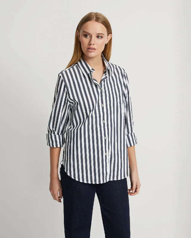 gaby-cotton-stretch-stripe-shirt