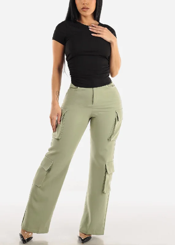 high-waist-straight-wide-leg-cargo-pants-sage-bt1820sage