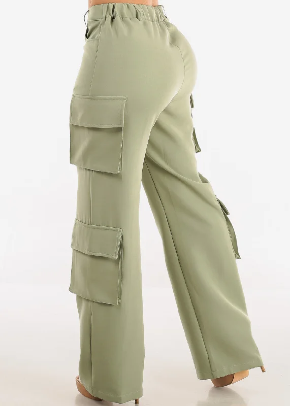 high-waist-straight-wide-leg-cargo-pants-sage-bt1820sage