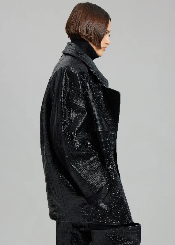 jackie-croc-effect-coat-black