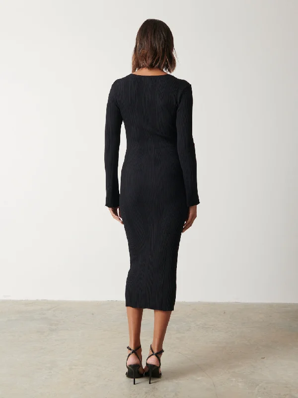 lana-sweetheart-neck-knit-dress-black