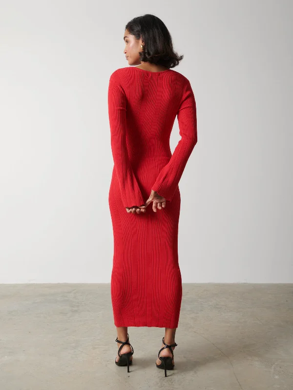 lana-sweetheart-neck-knit-dress-scarlet-red