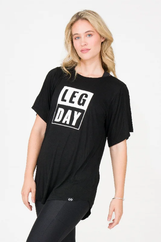 leg-day-black-slinky-to-touch-plain-boyfriend-tee