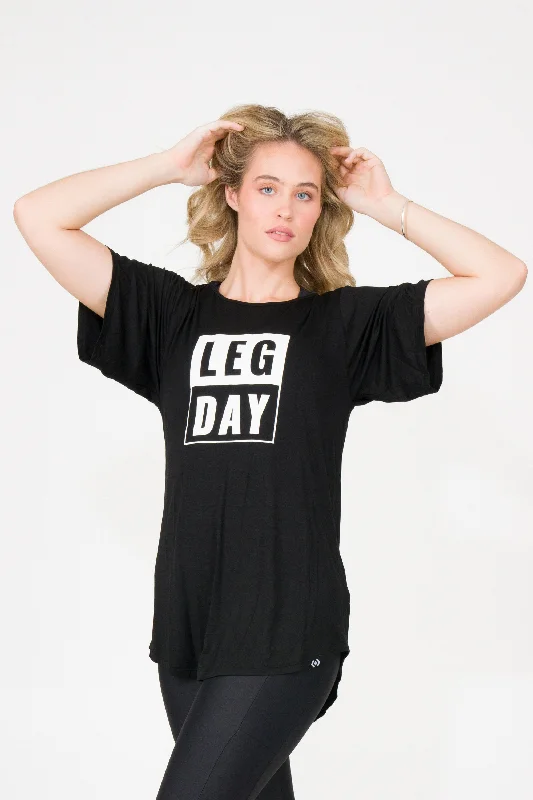 leg-day-black-slinky-to-touch-plain-boyfriend-tee