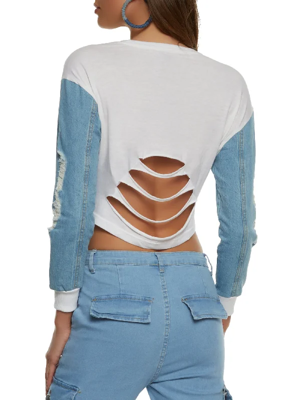 light-wash-denim-sleeve-laser-cut-back-crop-top-1402063401466