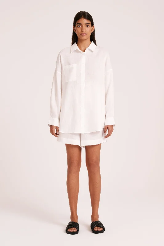 LOUNGE HERITAGE LINEN SHIRT