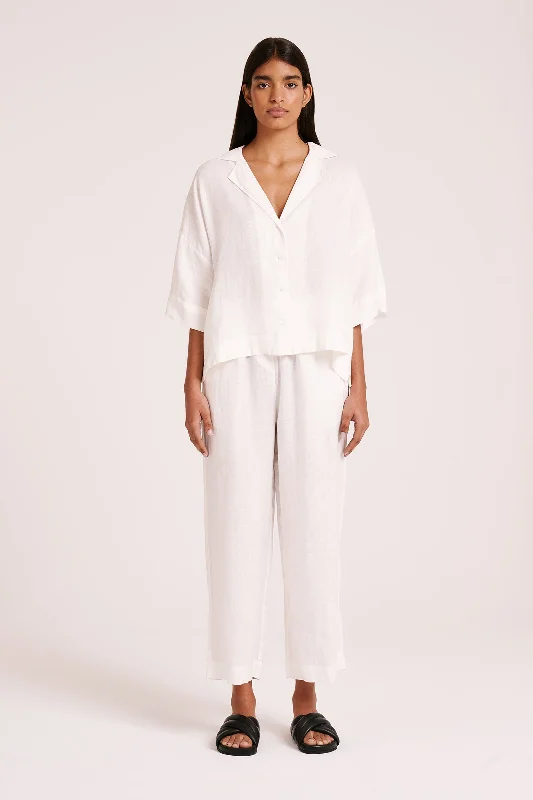 LOUNGE LINEN SHIRT