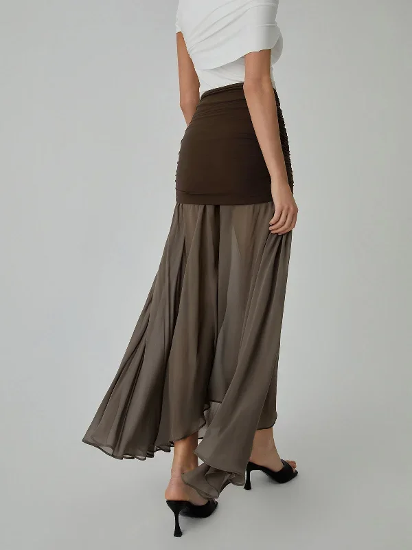 net-chiffon-patchwork-maxi-skirt