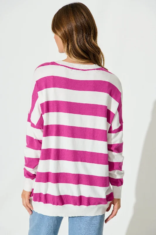 ohanna-knit-top-in-pink-with-white-stripe