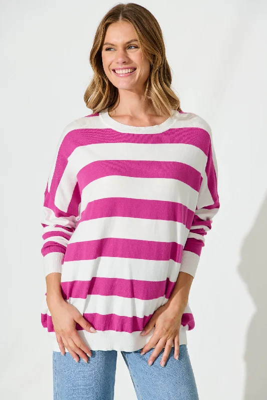 ohanna-knit-top-in-pink-with-white-stripe