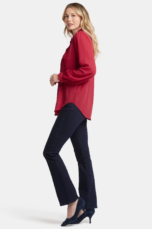 pleated-front-tunic-jalapeno-red