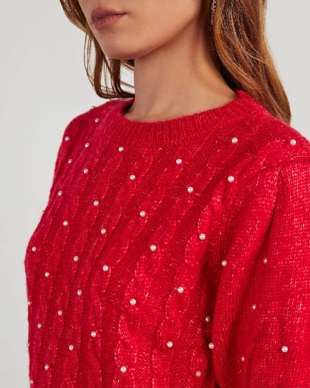 sally-pearl-puff-sleeve-sweater