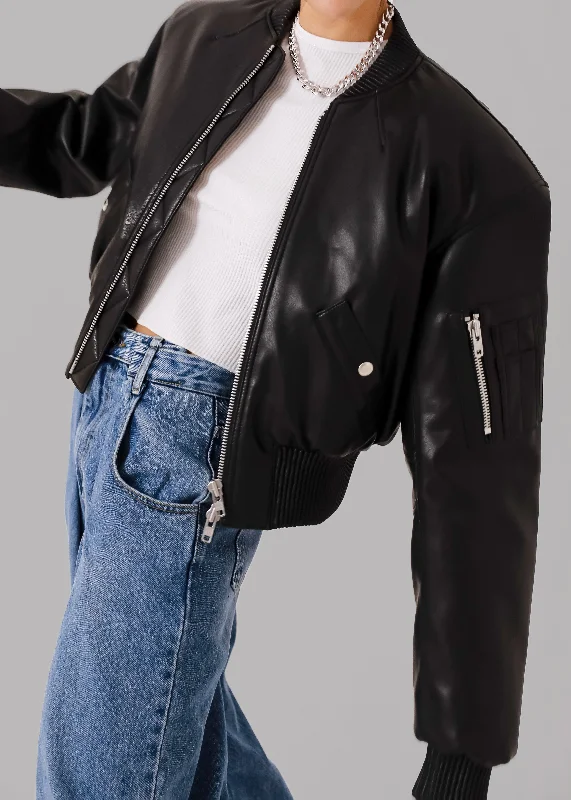 sille-faux-leather-cropped-bomber-black