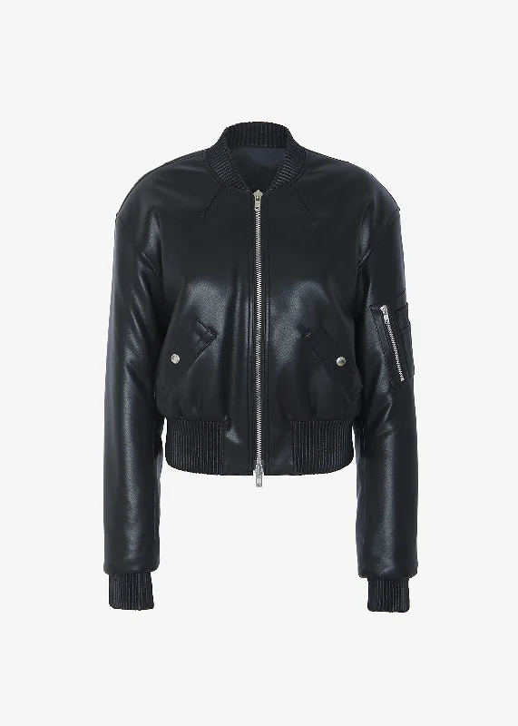 sille-faux-leather-cropped-bomber-black