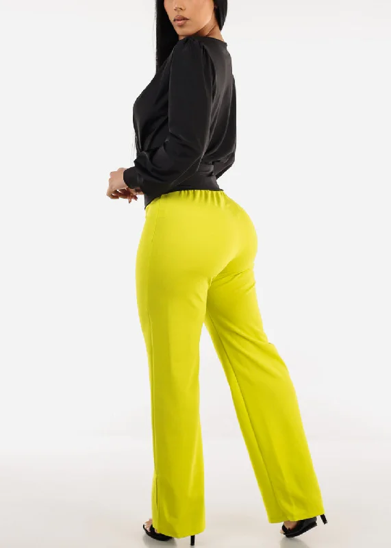 super-high-waist-wide-leg-slit-dress-pants-neon-lime-bp05725citrus