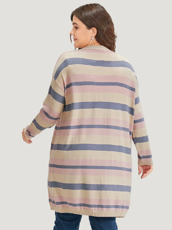 supersoft-essentials-striped-contrast-cardigan