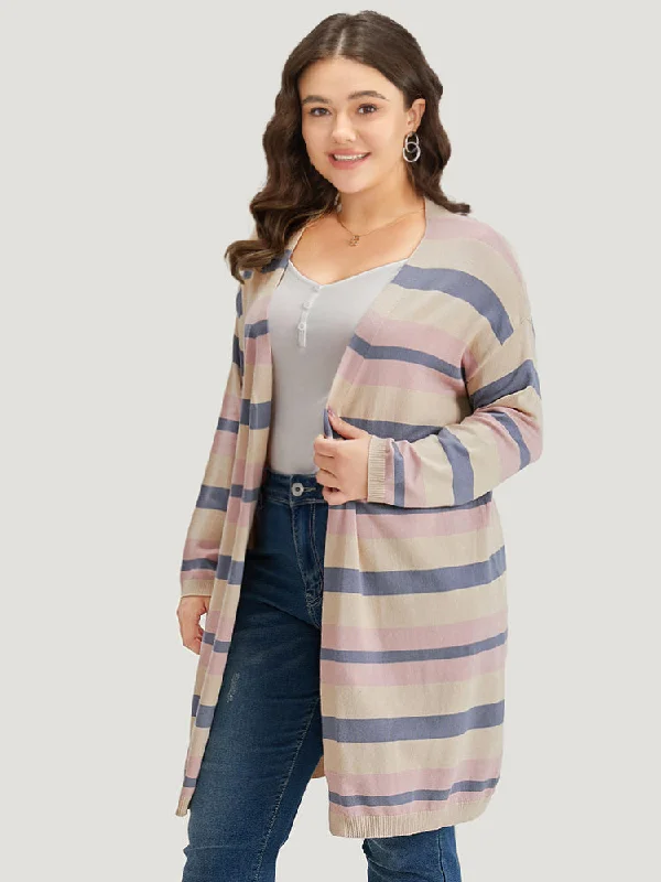 supersoft-essentials-striped-contrast-cardigan