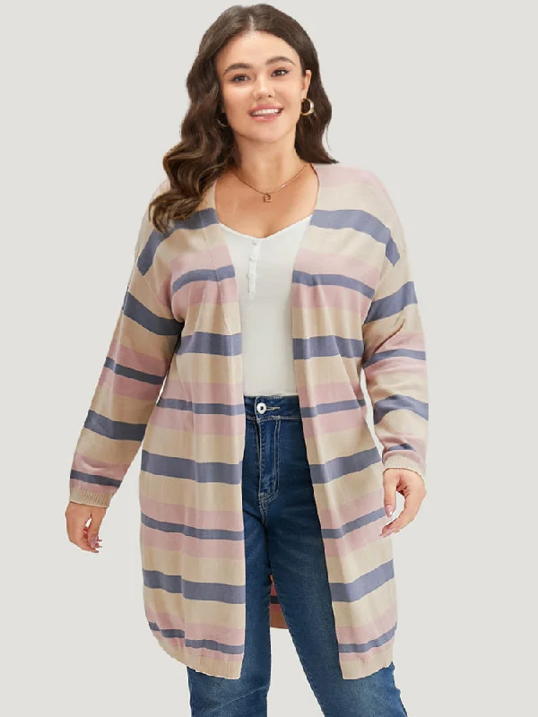 supersoft-essentials-striped-contrast-cardigan