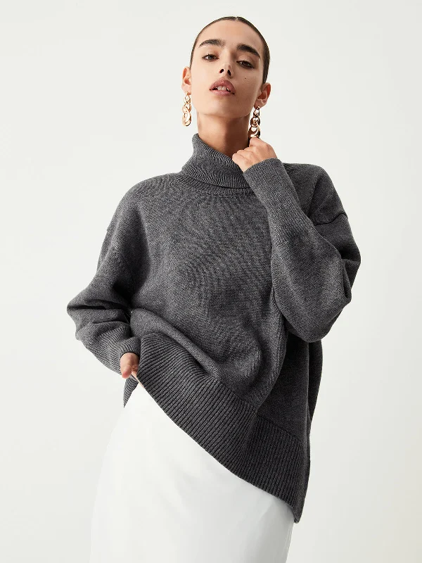 Turtleneck Oversized Sweater